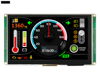 Pantalla inteligente Modbus RS485 de 7' con pantalla táctil capacitiva