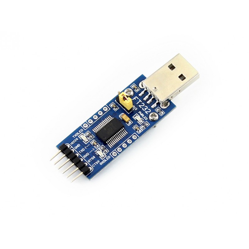 Módulo de comunicación FT232 USB a UART (TTL), conector USB-C /USB-A