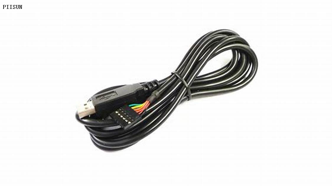 Cable USB a UART TTL-232R-5V y TTL-232R-3V3 Admite señales UART +5V/3V3