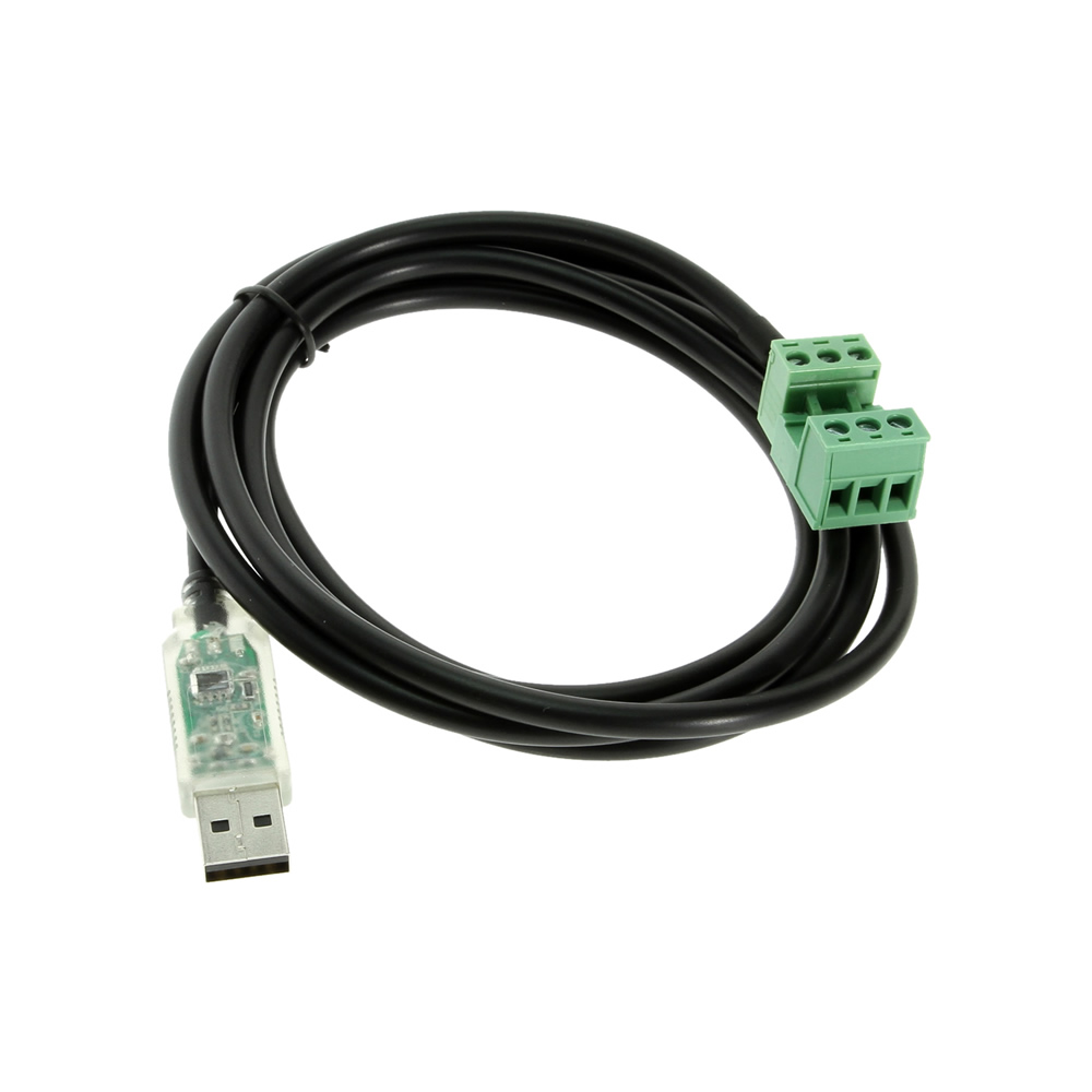 Cable convertidor RS485 con tornillo terminal