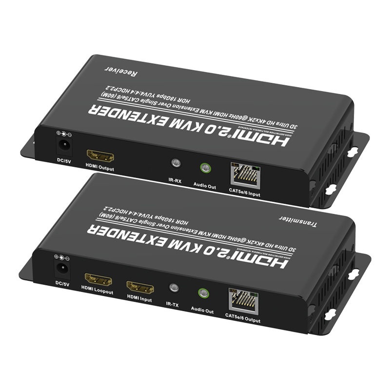 PII-51060E(HDMI2.0 60 m KVM) Extensor USB HDMI HDBaseT™ 2.0 KVM (4K a 100 m)