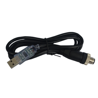 Ftdi usb rs485 a m8 m12 conversión de USB-RS485-M12 serial RS485 M12 usb a rs485 rs422 cable convertidor usb